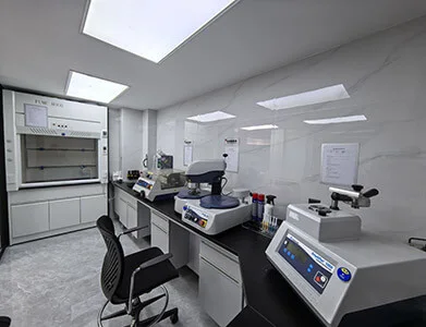 Phòng thí nghiệm của công ty tại Thượng Hải · Chuẩn bị mẫu