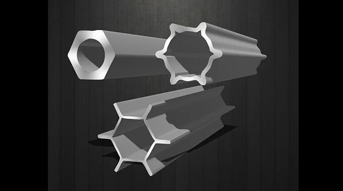 Ống định hình không mối nối kéo nguội tiết diện lục giác product image