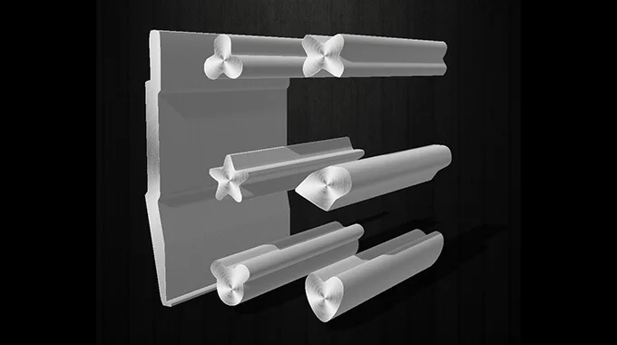Dây thép định hình tùy chỉnh dùng cho thanh trang trí tay lái product image