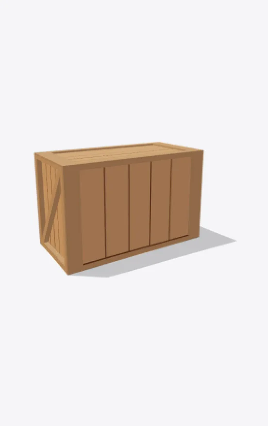 Đóng gói trong thùng gỗ xuất khẩu